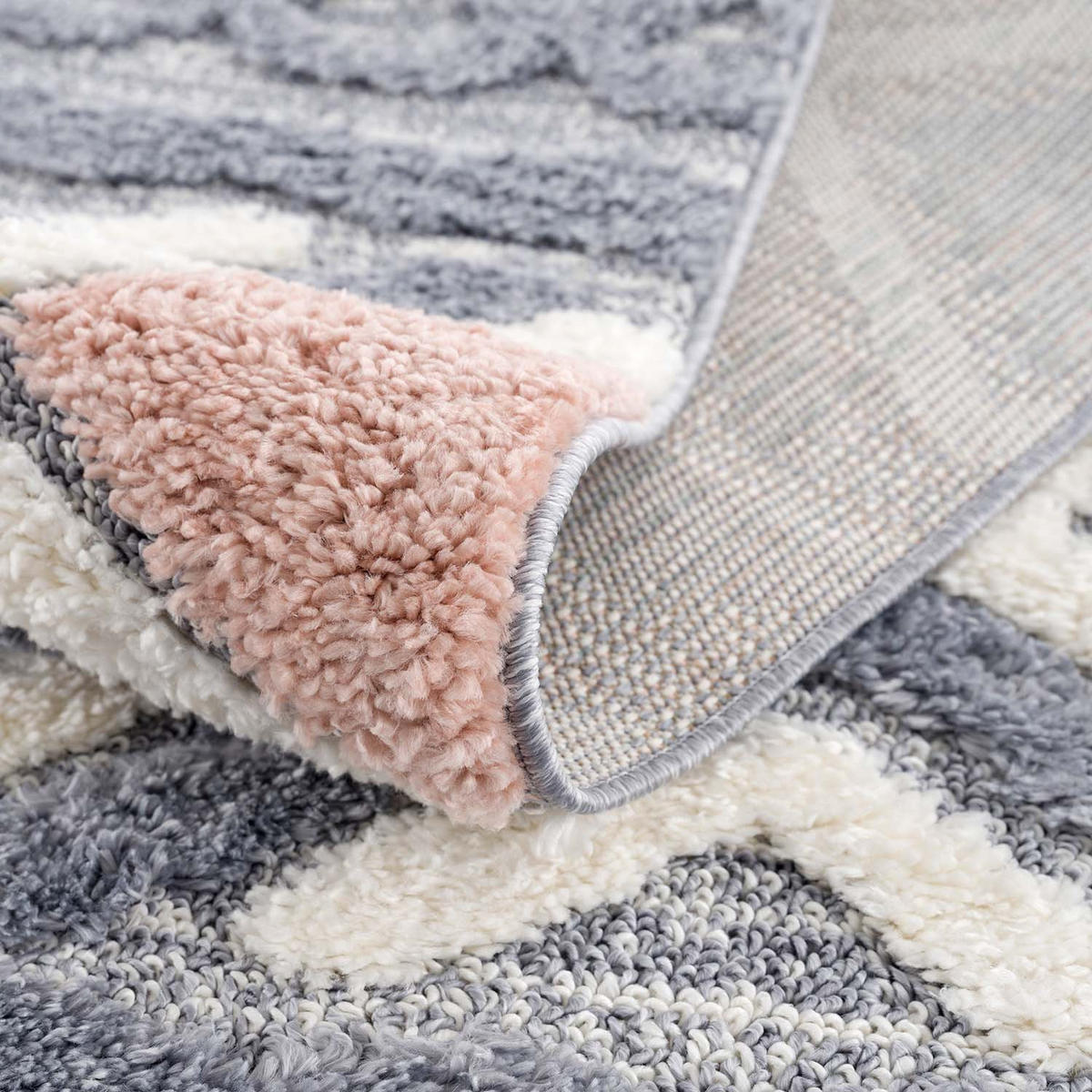 HOCHFLOR-TEPPICH Focus 3382 Multi 160x230 cm - Multicolor, Textil (160/230cm) - carpet city