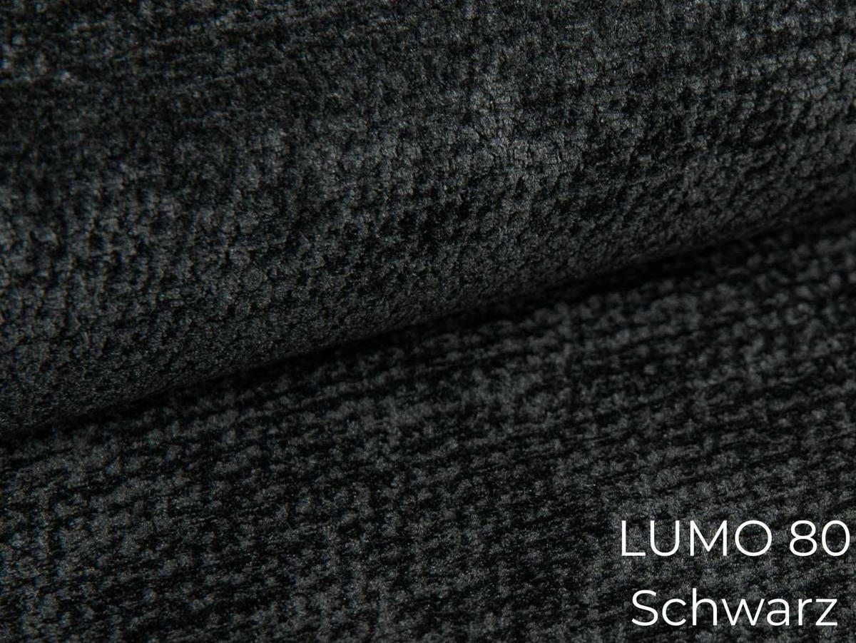 POLSTERBETT 140x200 ERMS Schwarz - Schwarz, Holzwerkstoff (140/200cm) - Compleo24
