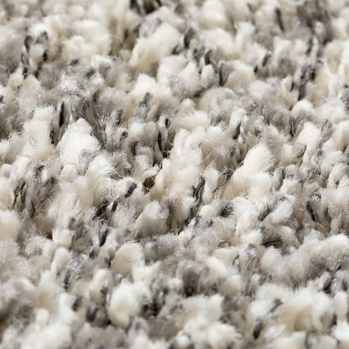 HOCHFLORTEPPICH 160/160 cm Twilight rund - Silberfarben, Textil (160/160cm) - Steffensmeier