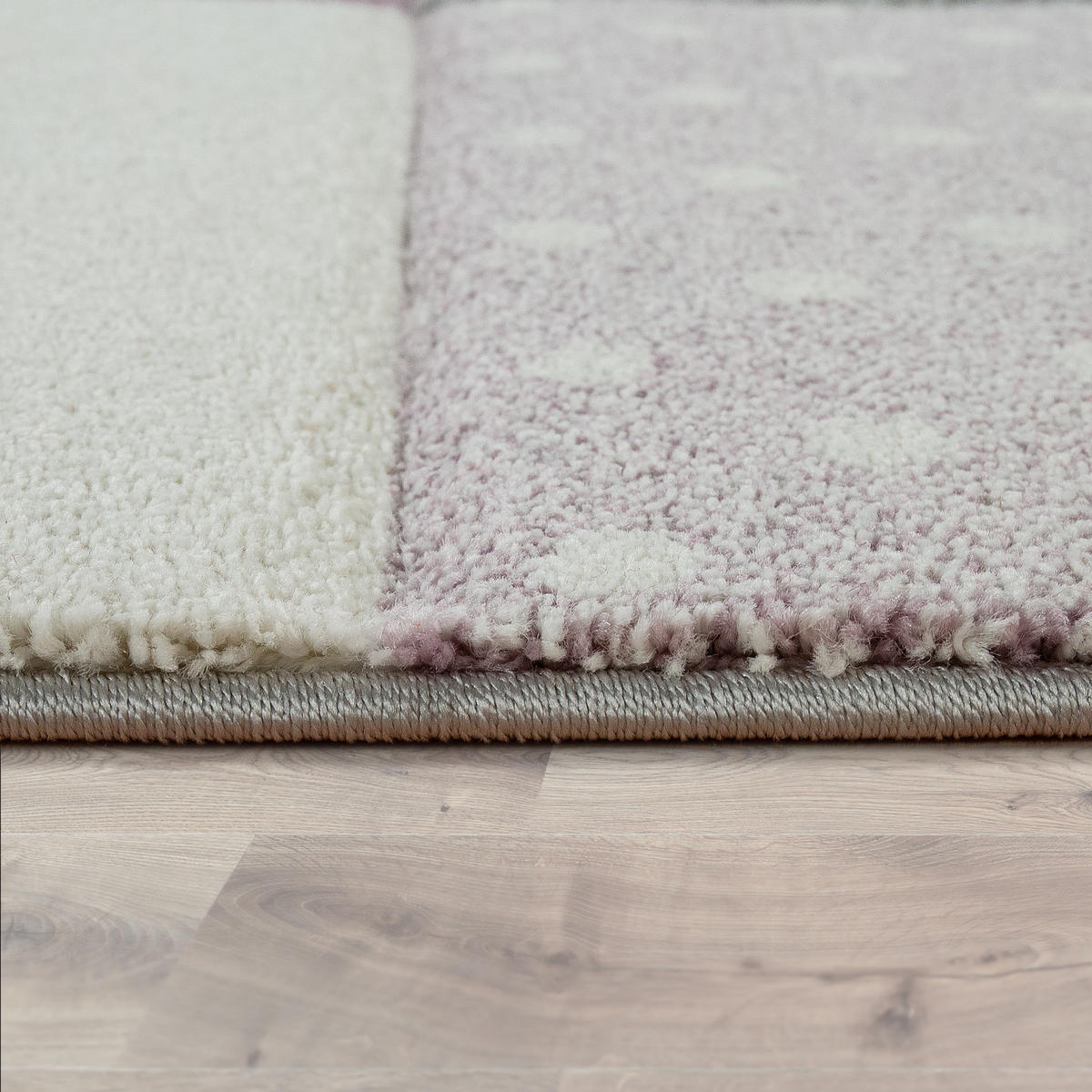 KINDERTEPPICH 133/133 cm Cosmo 348 - Lila, Textil (133/133cm) - Paco Home