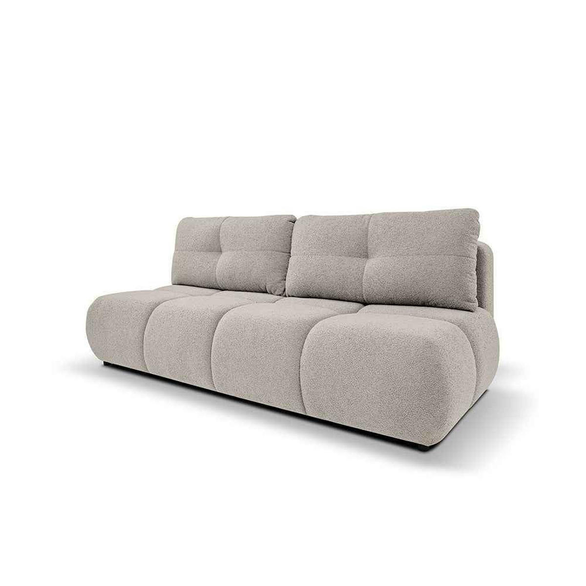 SOFA Milorya Beige 142 cm - Beige, Textil (214/89/104cm) - Pillovely