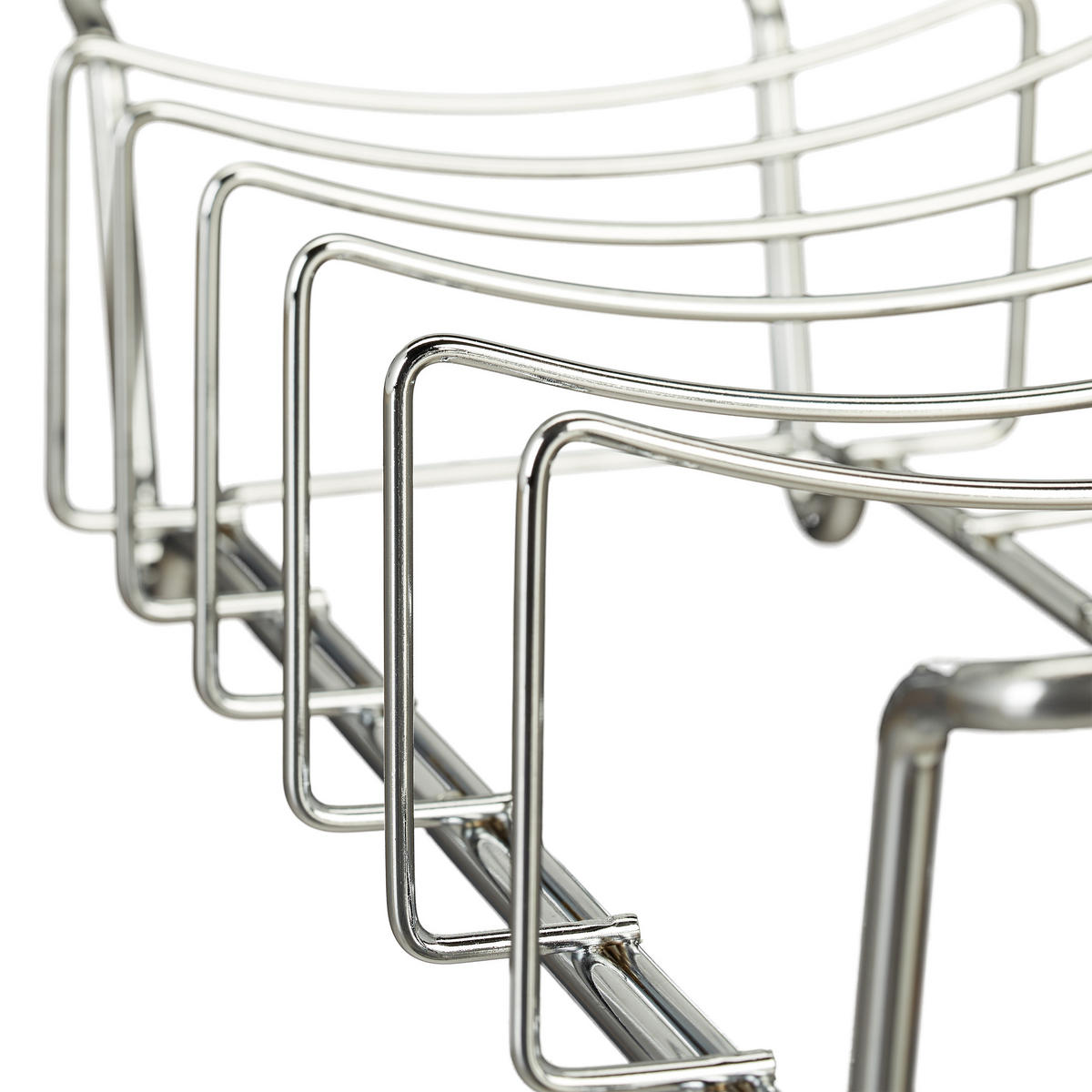 RIPPCHENHALTER - Silberfarben, Metall (44.5/11.5/18.5cm) - Relaxdays