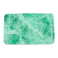 BADTEPPICH Marmor Grün 70 x 110 cm - Grün, Textil (70/110cm) - Sanilo