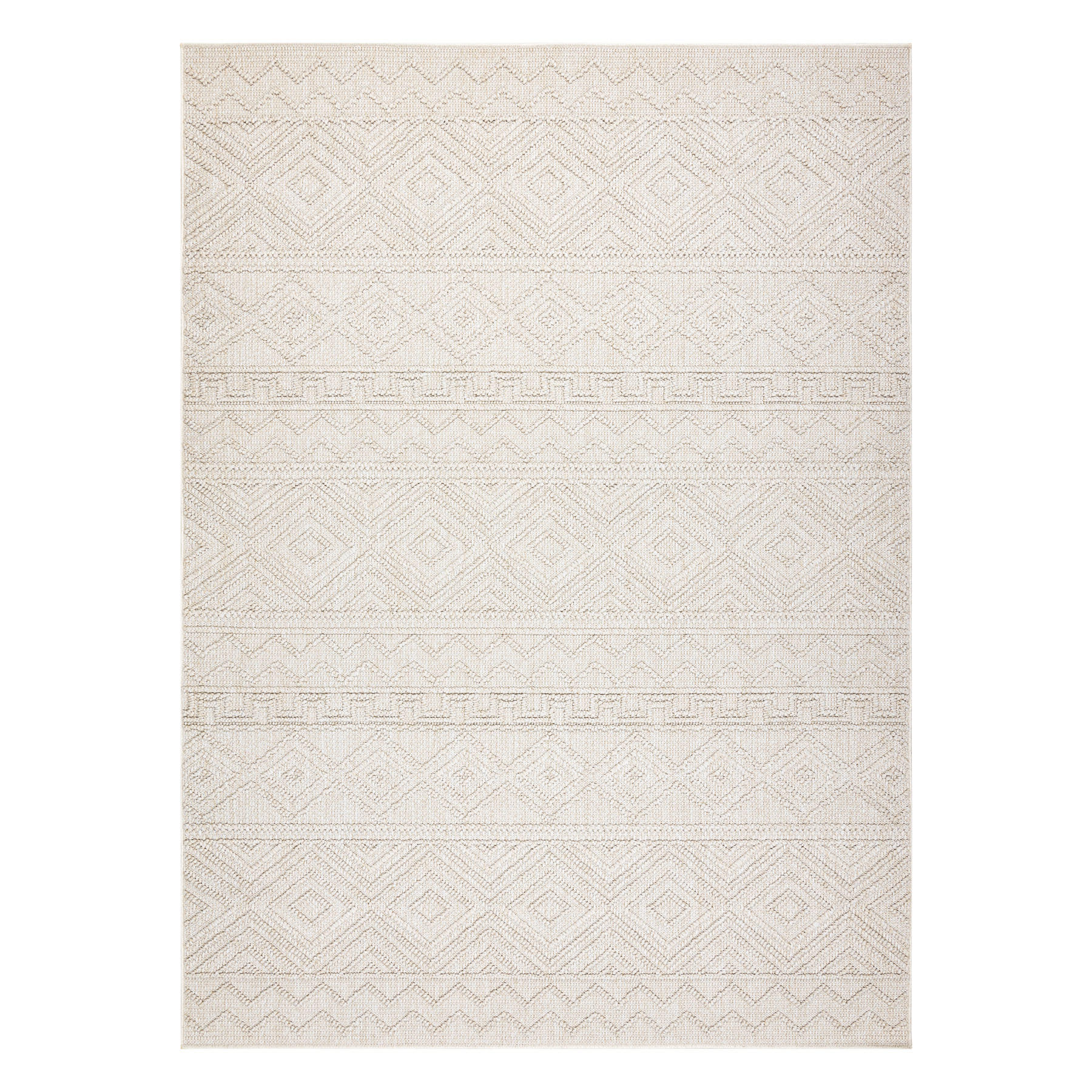 Thumbnail - rugsX Teppich, Creme, Textil, Rechteckig, 60x100 cm, Teppiche & Böden, Teppiche, Teppichläufer