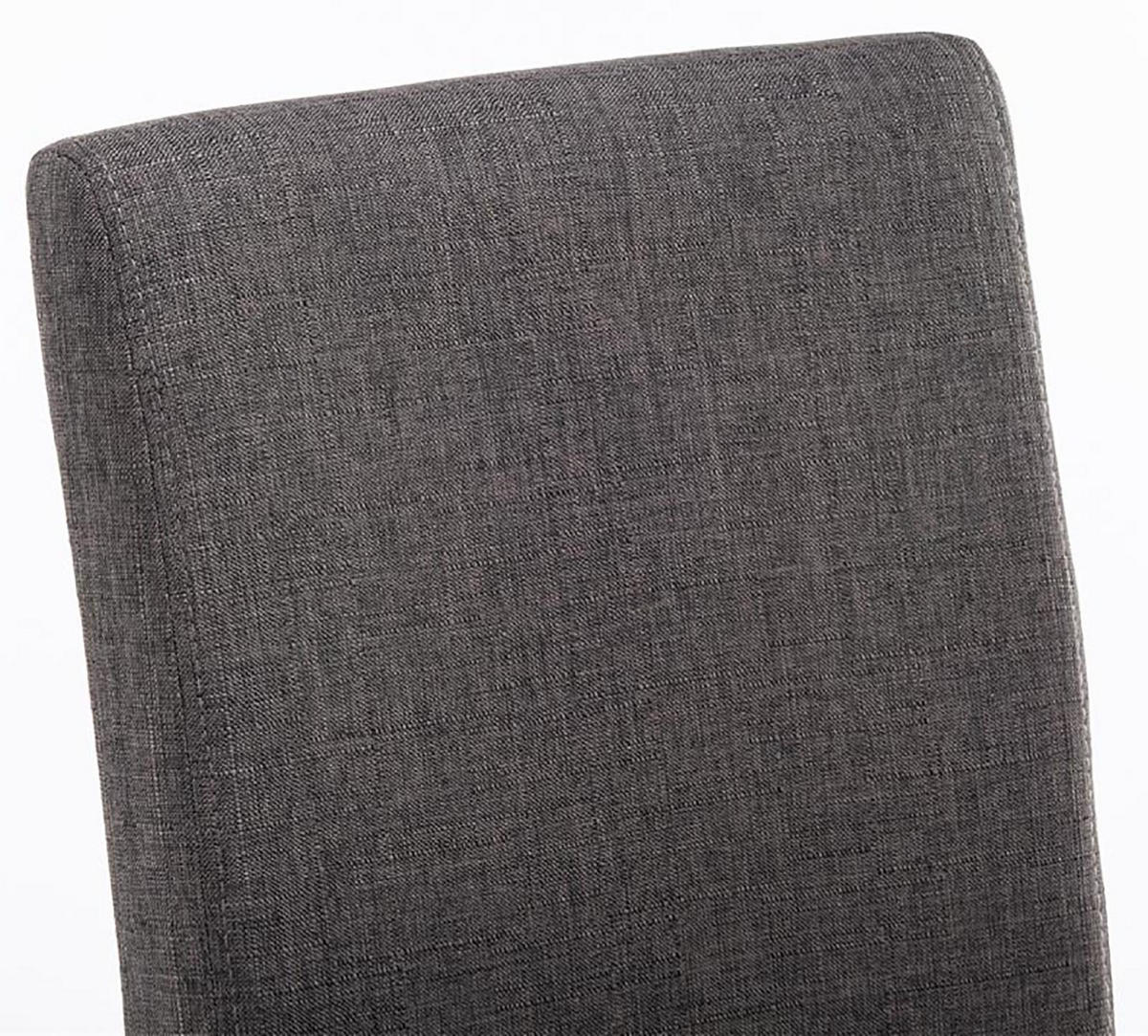 ESSZIMMERSTUHL Ines, 2er Set Stoff, Gestell Holz Cappuccino Dunkelgrau - Dunkelgrau/Cappuccino, Holz/Textil (41/91/47cm) - TPFLiving
