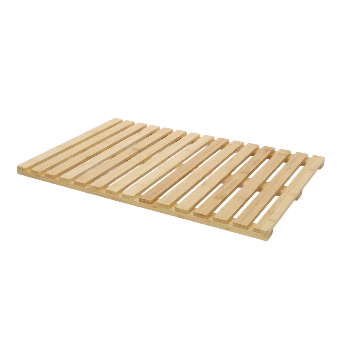 BADVORLEGER Bambus Sanno 60/40 cm - Braun, Naturmaterialien (40/60cm) - NUXIO