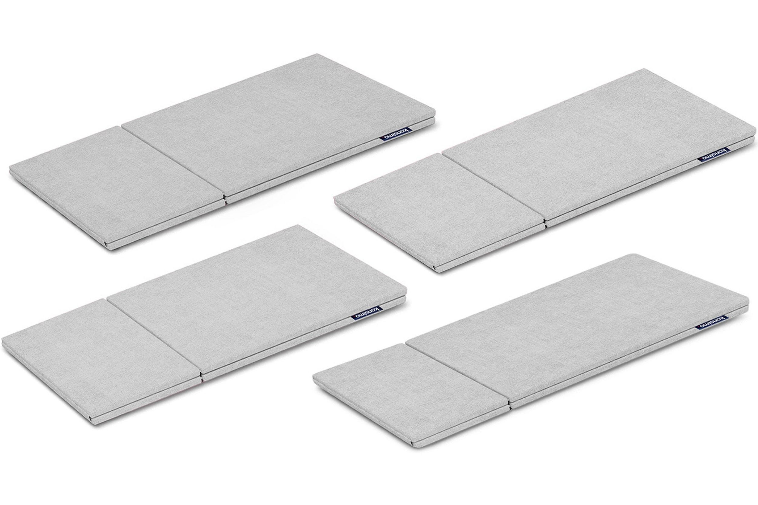 Konsimo® Bezug-Für-Kindermöbel-Set Grau 173x3x80 cm