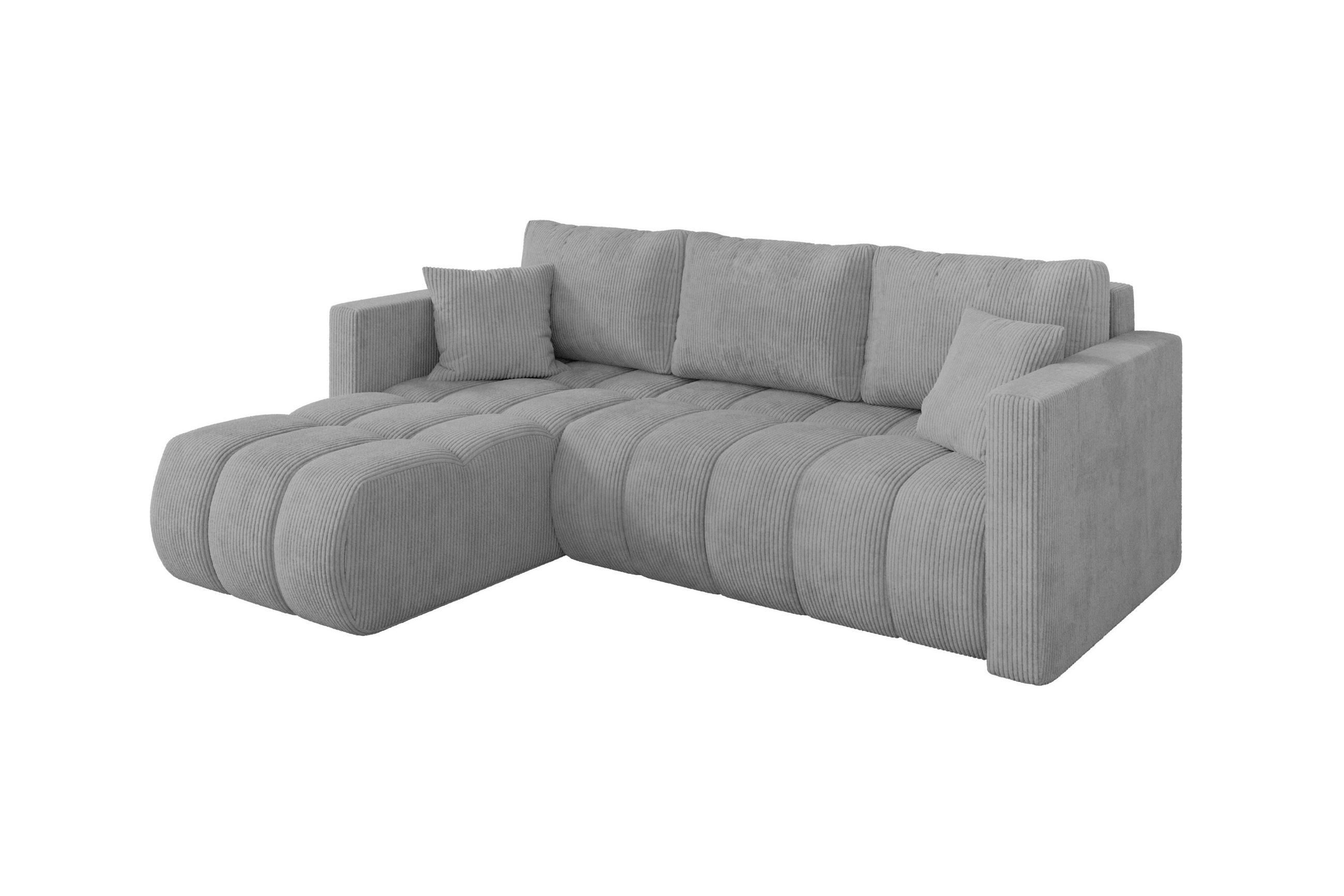 Altdecor Ecksofa Grau 226x146 cm
