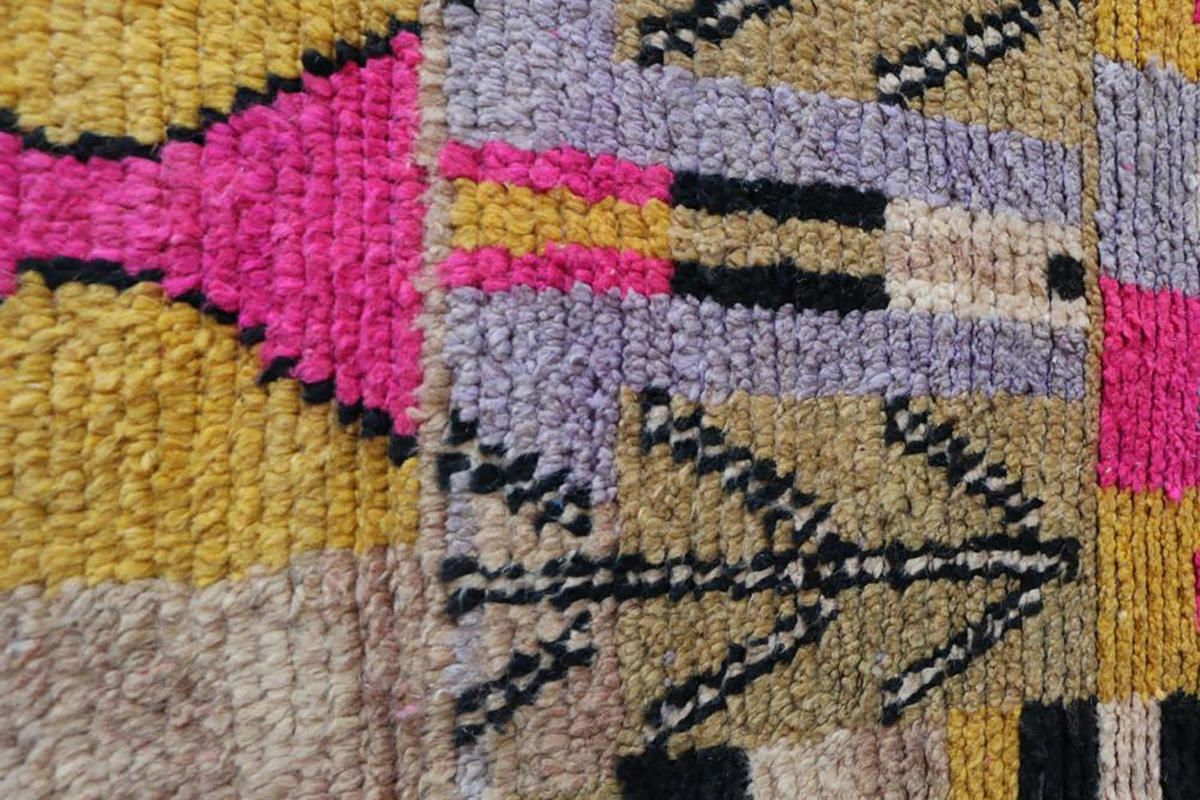 BERBERTEPPICH aus reiner Wolle 72x 401 cm - Multicolor, Naturmaterialien (72/401cm) - AFK Living