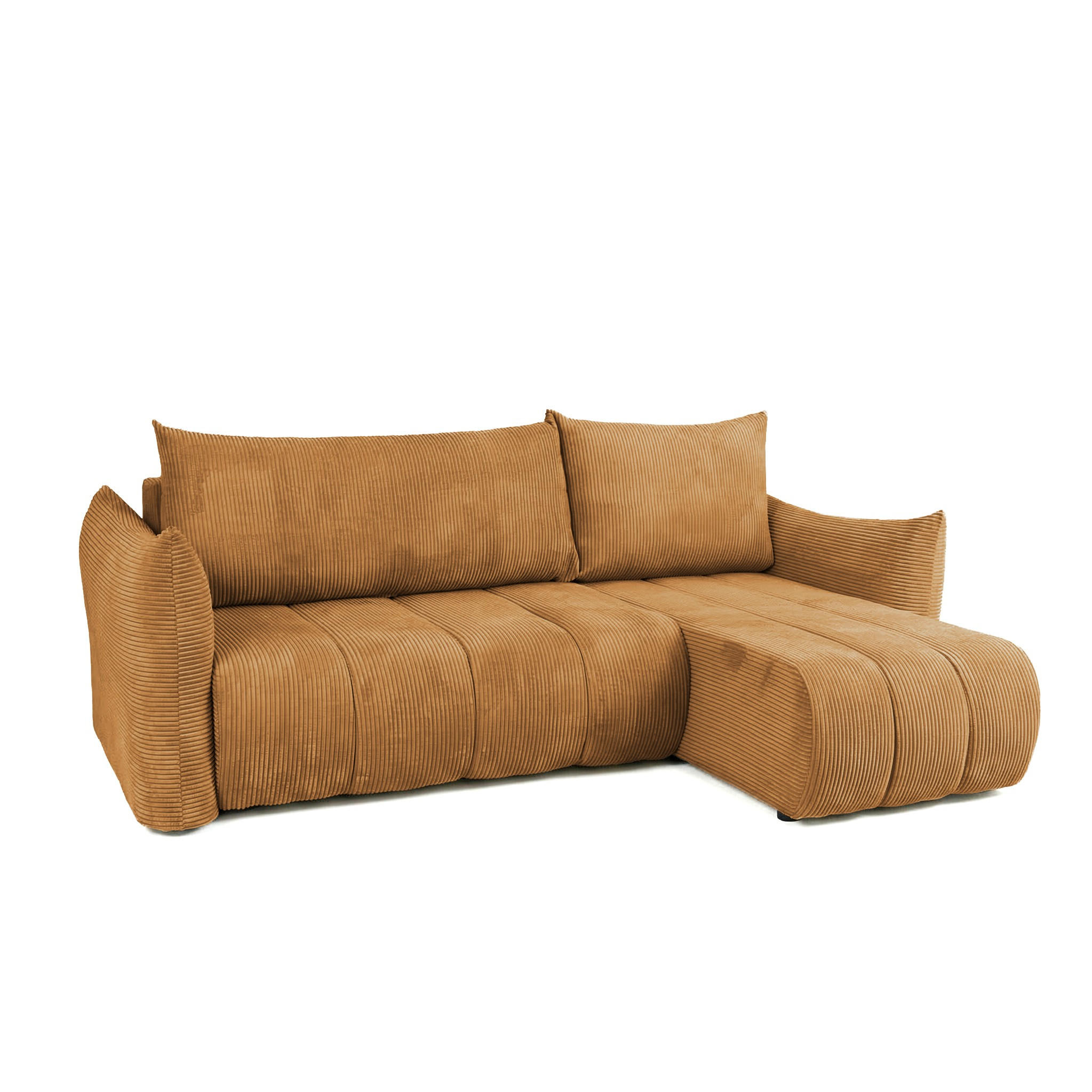Fun Möbel Ecksofa Gelb 226x154 cm
