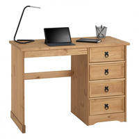SCHREIBTISCH SALSA - Braun, Holz (48/104/78cm) - CARO-Möbel
