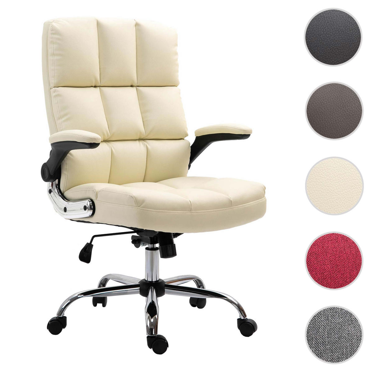 BÜROSTUHL Beige - Beige, Textil (73/120/72cm) - MCW