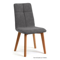 ESSZIMMERSTUHL (6er-Set) Dillian 47x92x60 Eiche geölt/Grau - Eichefarben/Grau, Kunststoff (60/92/47cm) - 58aufmkessel