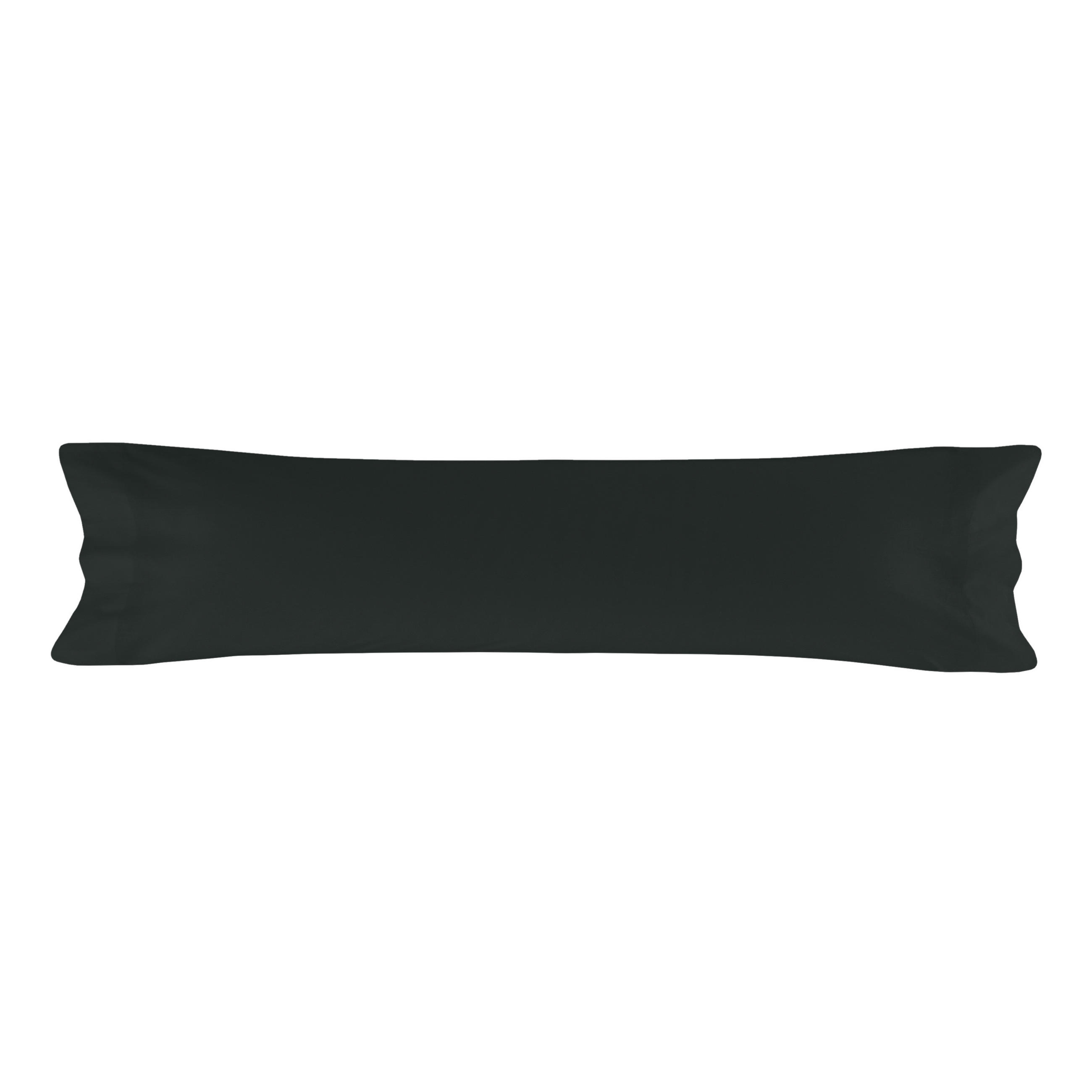 Happy Friday Kissenbezug Schwarz 45x155 cm