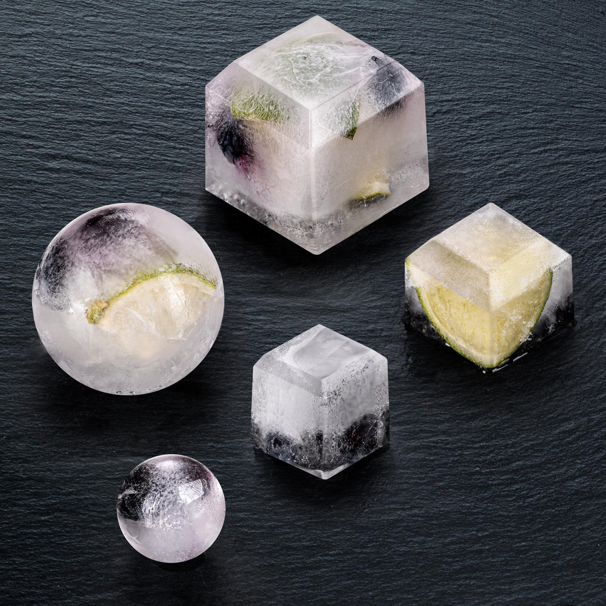 EISWÜRFELFORM Silikon, BPA-Frei, 2x24, Gelb - Gelb, Kunststoff (16.5/2.6/11cm) - Blumtal