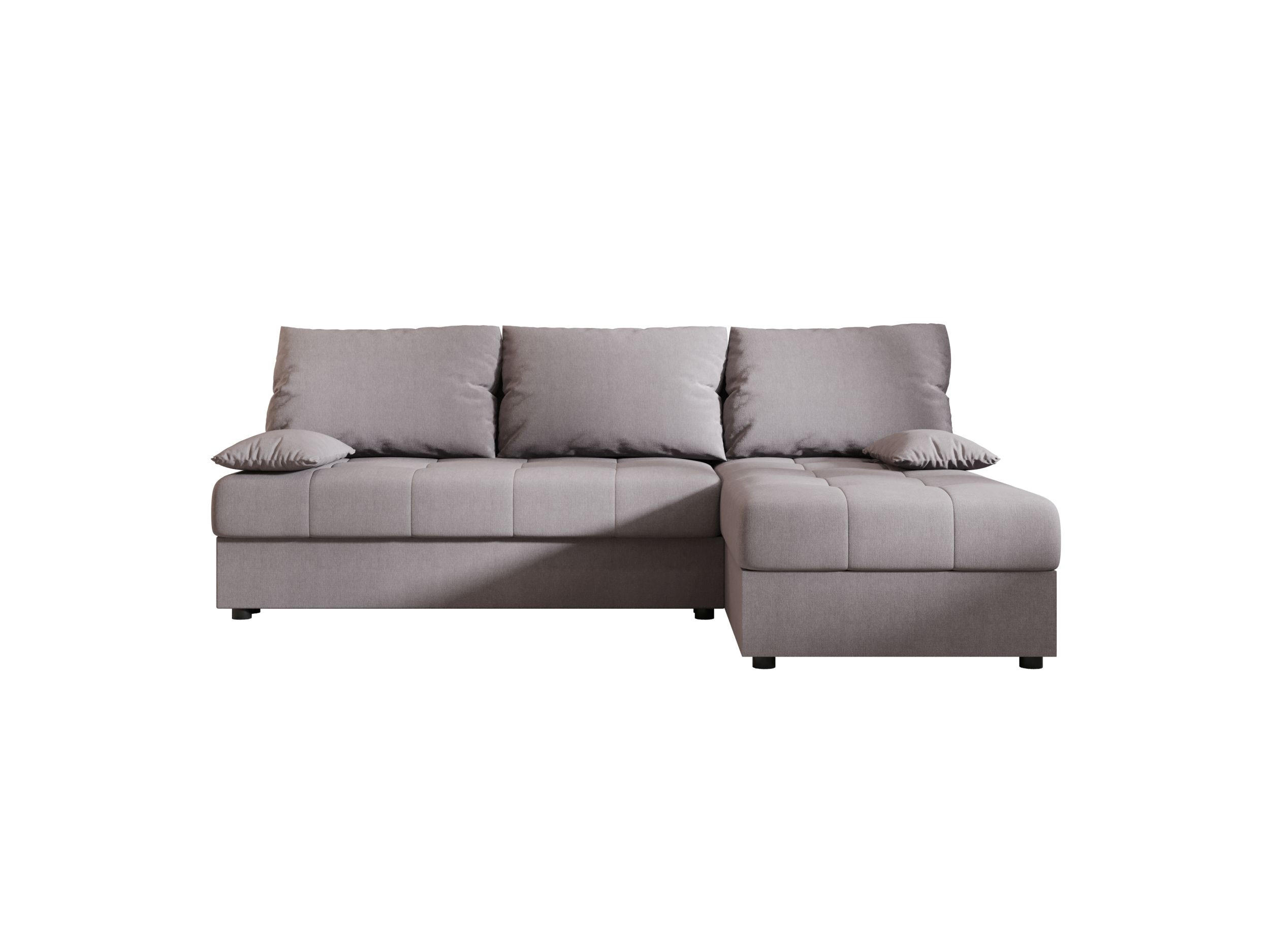 ECKSOFA MOS L Cosmic 160 Rechts mit Schlaffunktion - Grau, Textil (200/143cm) - Bedante