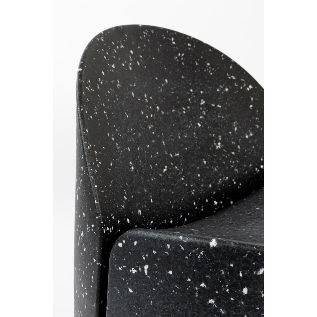 SESSEL Bloom Schwarz - Schieferfarben, Kunststoff (69/70/72cm) - Zuiver