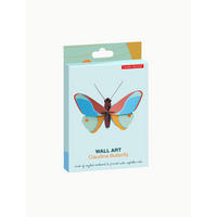 WANDDEKO Leuchtender Flügel 5.5/12 cm - Multicolor, Wellpappe (5.5/12/15cm) - KUNSTLOFT
