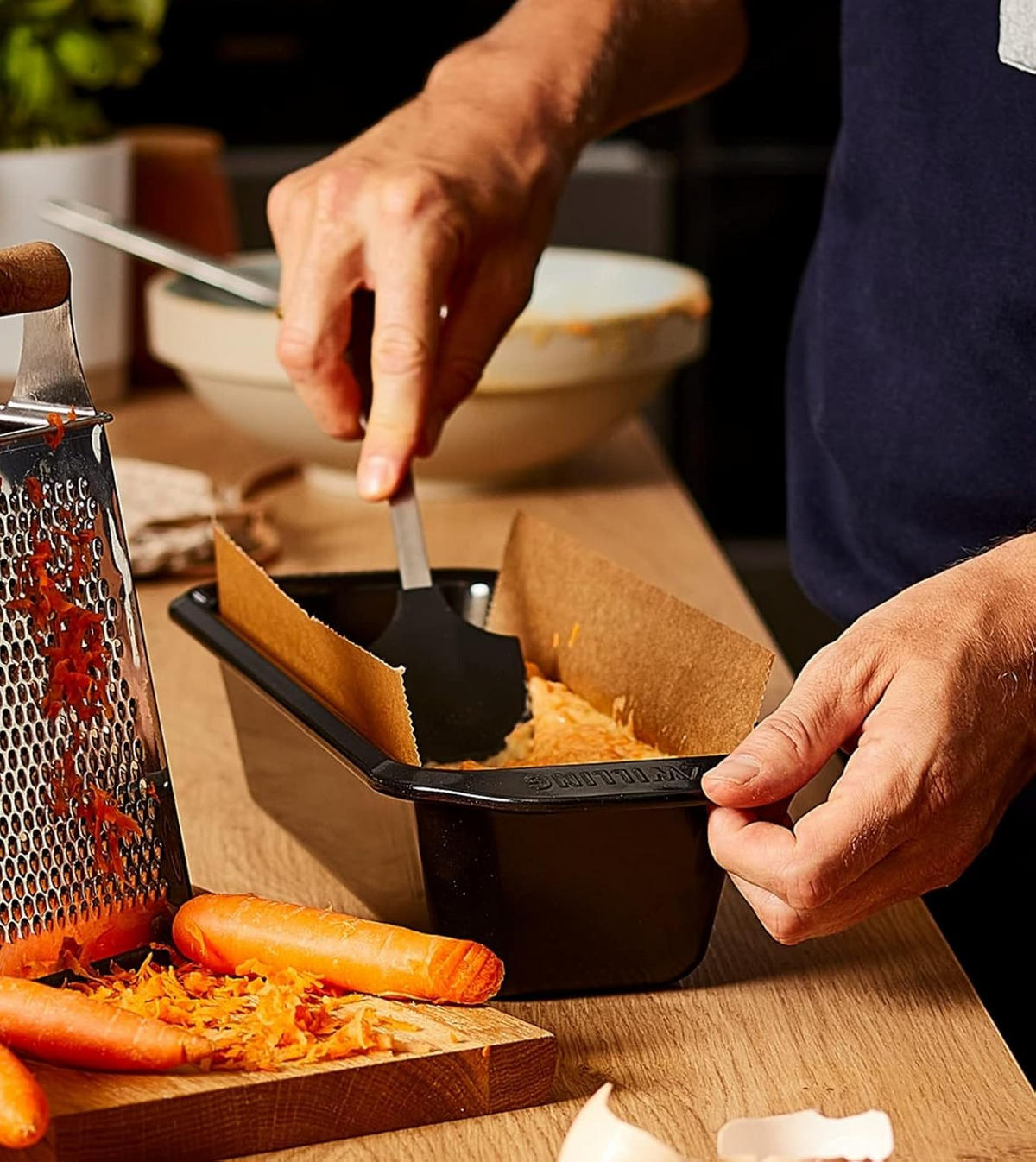 BACKSET – Twin 3-teilig – Backpinsel, Teigschaber & Schneebesen, Edelstahl & Silikon, Spülmaschinengeeignet, Ergonomisch - Silberfarben, Kunststoff/Metall (25/28/27cm) - Henckels by ZWILLING