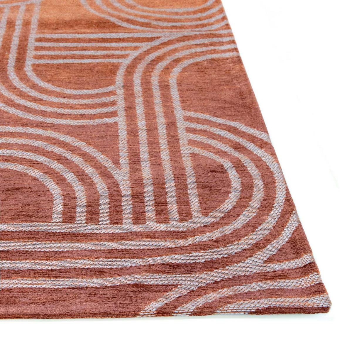 PREPROGA Disco Red Pepper 240/340 cm - rdeča, umetna masa/tekstil (240/340cm) - Lola&Moi