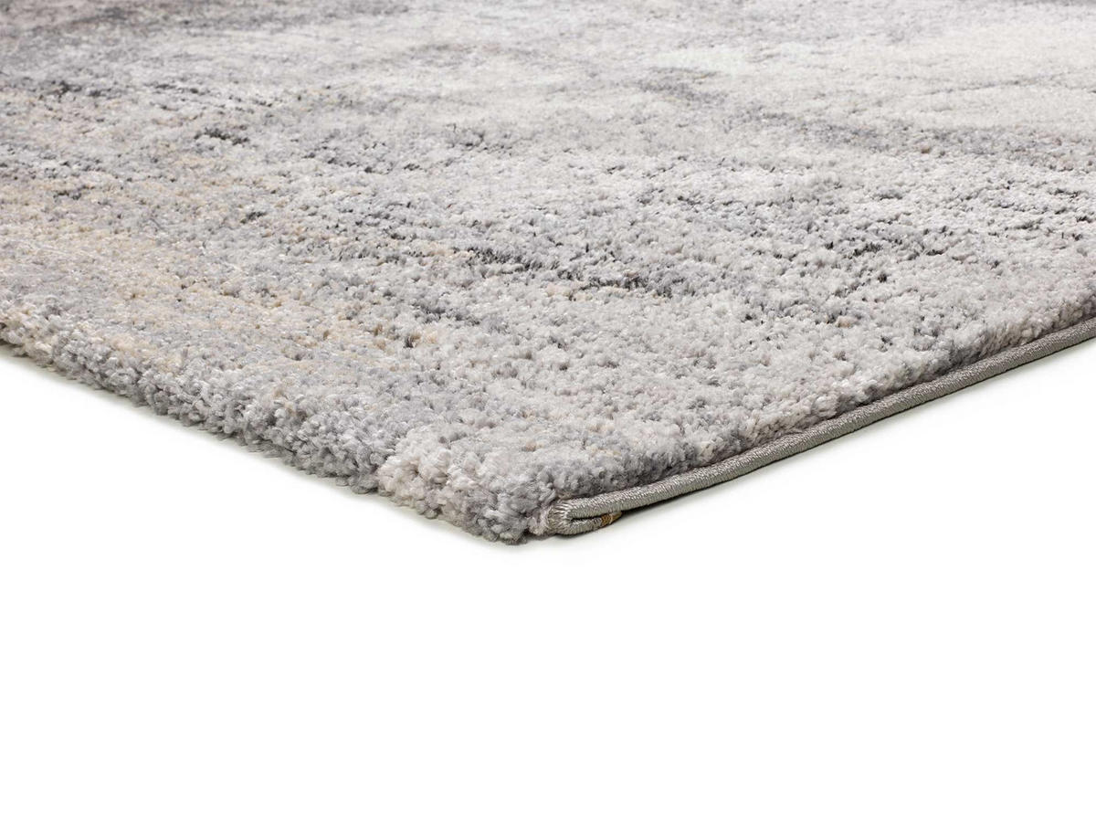 HOCHFLORTEPPICH grau Kivet 160/230 cm - Grau, Naturmaterialien/Textil (160/230cm) - Atticgo