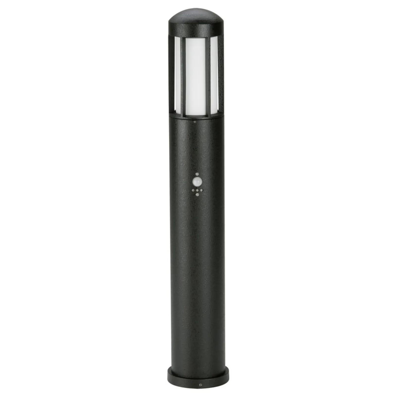AUSSENLEUCHTE MIT BEWEGUNGSMELDER - Schwarz, Metall (6.5/90/6.5cm) - click-licht