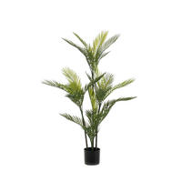 KUNSTBAUM Künstliche Palme - Plutos 120 cm - Grün, Kunststoff (120cm) - Emerald
