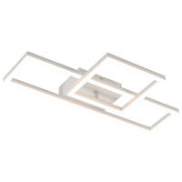 LED-DECKENLEUCHTE Malloy 42/20/7 cm - Weiß, Metall (20/42/7cm) - Nettlife
