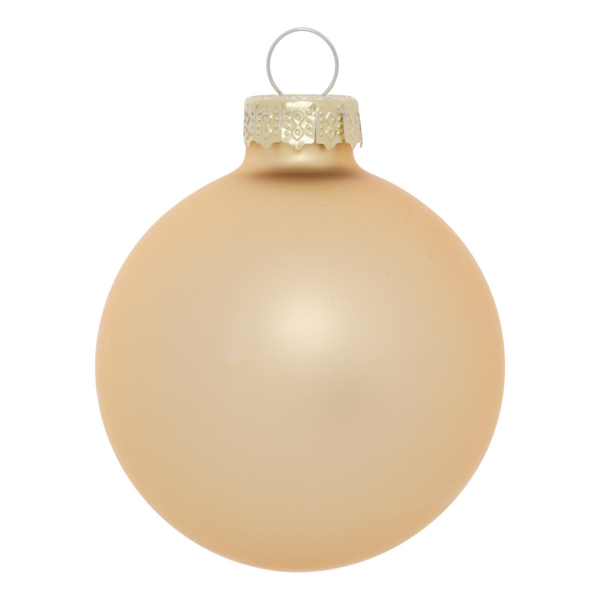 CHRISTBAUMKUGEL Set Gold 5,6/5,6/7,5 cm - Goldfarben, Glas (5.6/7.5/5.6cm) - Atmosphera Createur d´interieur