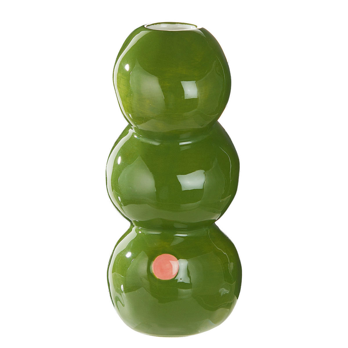 VASE Olives - Grün, Stein (17cm) - Butlers