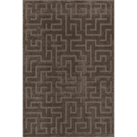KURZFLORTEPPICH Geometrisch MUOTA Polypropylen Braun 160 x 220 cm - Braun, Textil (160/220cm) - KADIMA DESIGN