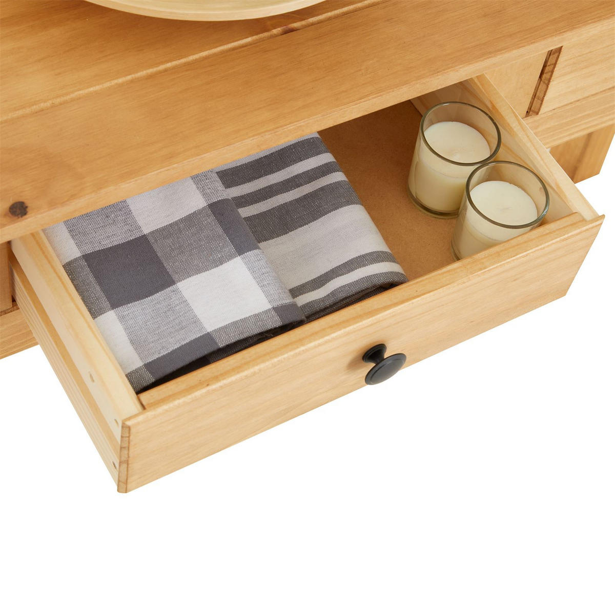 KONSOLENTISCH CANCUN braun - Braun, Holz (41/151/72cm) - CARO-Möbel