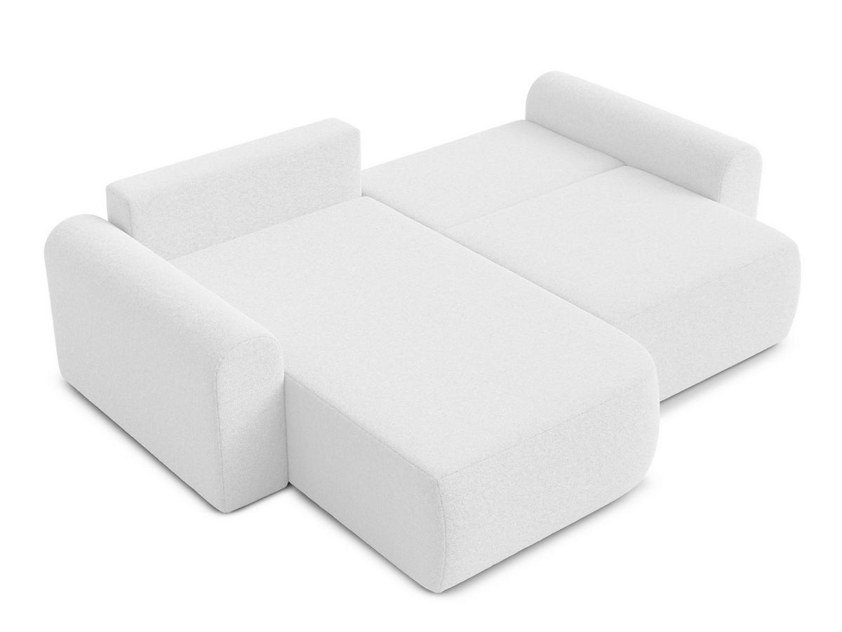 ECKSOFA L Form Otterton Braun 250/180/95 cm Links mit Schlaffunktion - Schwarz/Braun, Kunststoff/Textil (180/250cm) - AX Living