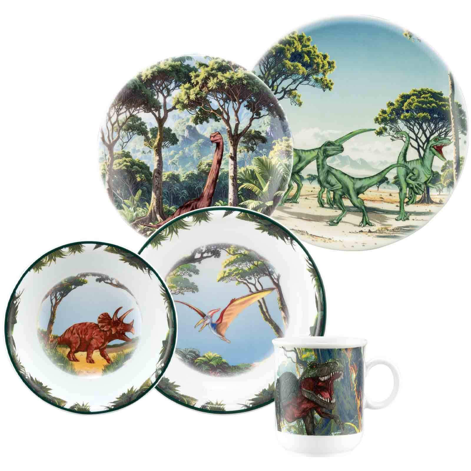 KINDERGESCHIRR SET Compact Blaulicht bunt 5er Set - Multicolor, Keramik (1/1/1cm) - Seltmann Weiden