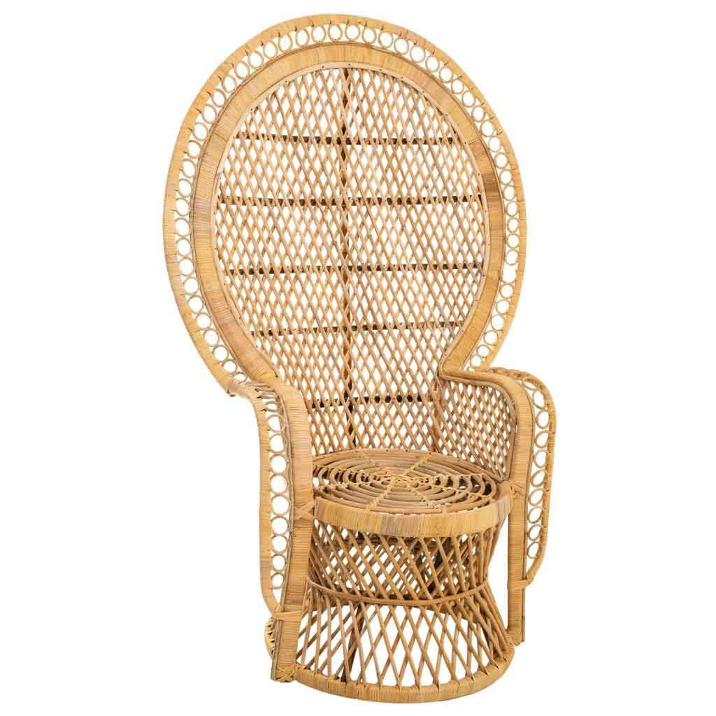 SESSEL aus bambus 96x50x140 cm braun - Braun, Naturmaterialien (96/140/49.5cm) - Wanderlust