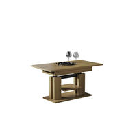 COUCHTISCH Iso höhenverstellbar ausziehbar bis 170 cm - Eichefarben, Holzwerkstoff (110/65/58cm) - Endo-Moebel