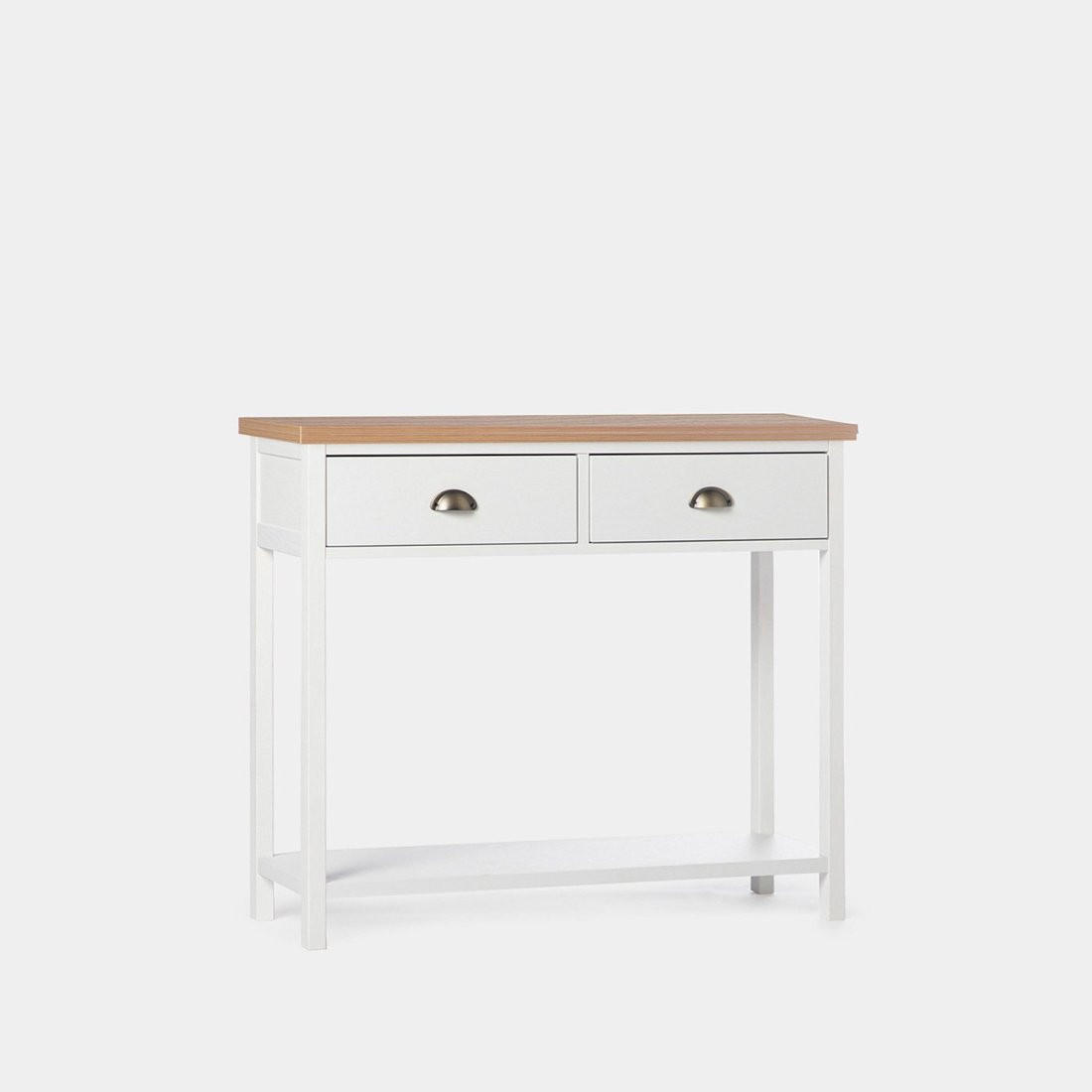 KONSOLENTISCH FÜR DIE EINGANGSHALLE Marais Zweifarbig 100 cm x 85 cm - Multicolor, Holzwerkstoff (35/100/85cm)