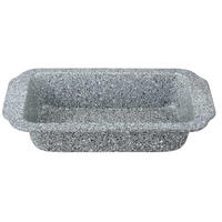 BACKFORM Grau 30.5/16.8/6 cm KB7379 - Grau, Metall (16.8/6/30.5cm) - Klausberg 