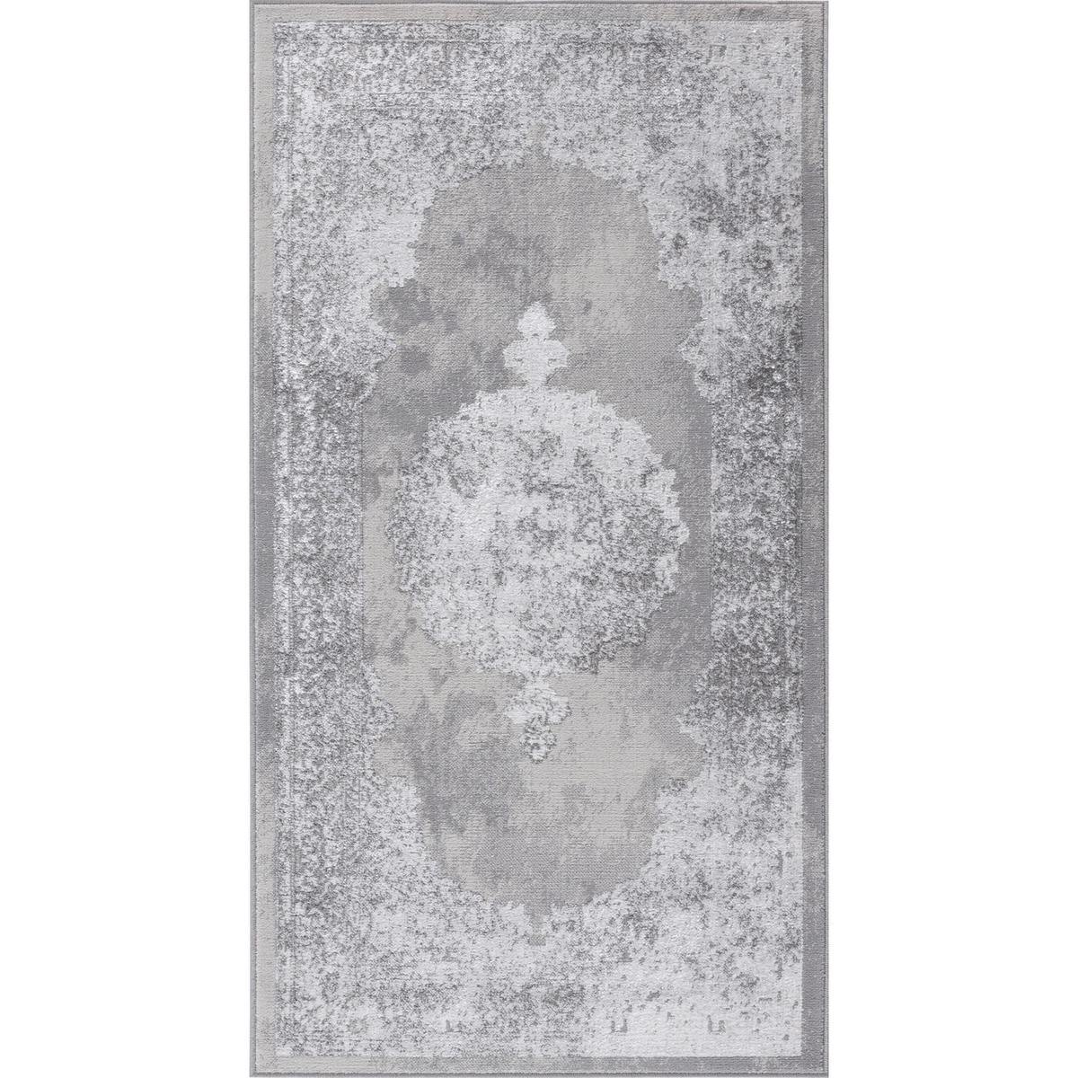 VINTAGE-TEPPICH 80/150 cm Weiß - Beige, Naturmaterialien/Textil (80/150cm) - LIVABLISS