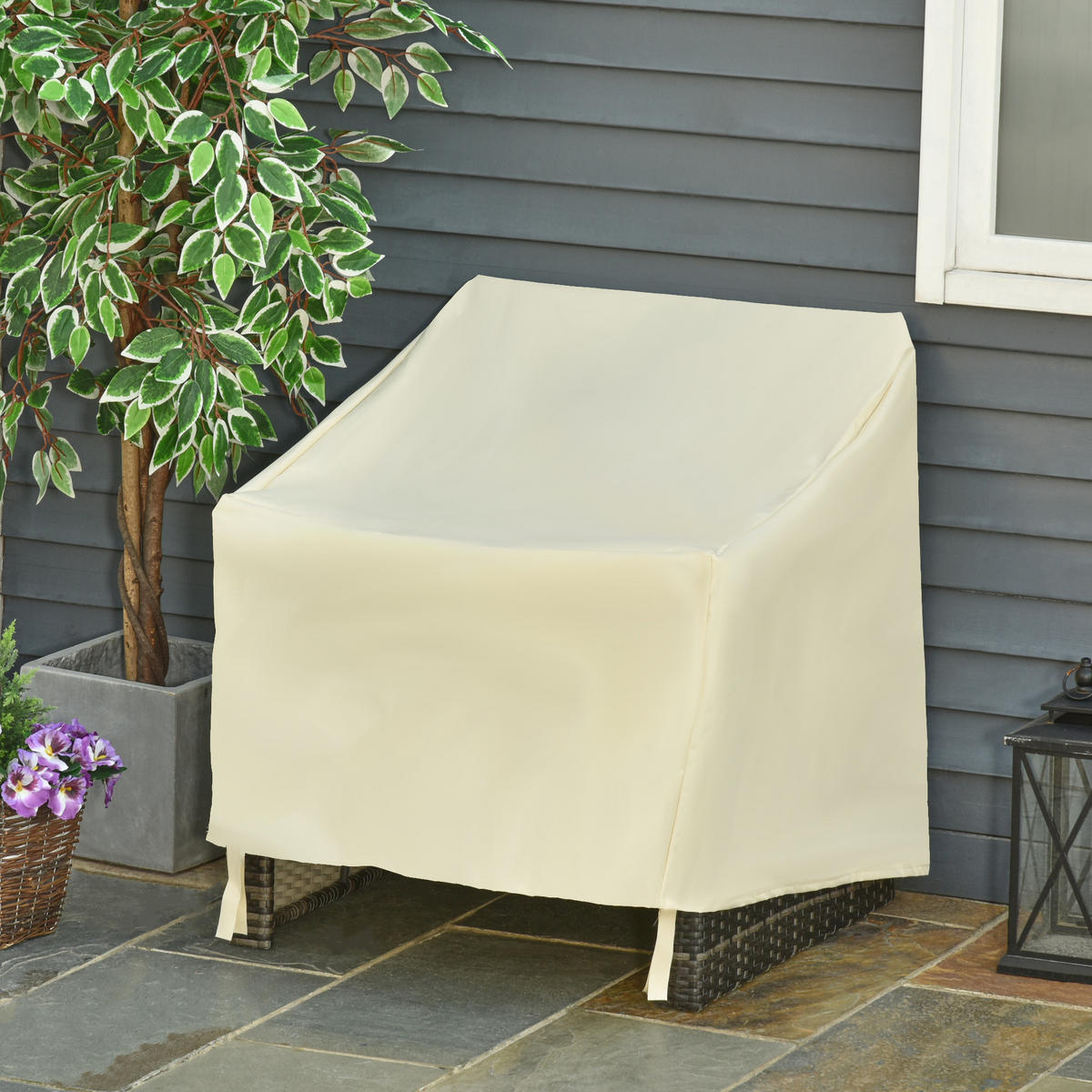 SCHUTZHÜLLE Beige 1 Stück - Beige, Kunststoff/Textil (68/77/87cm) - GiPP