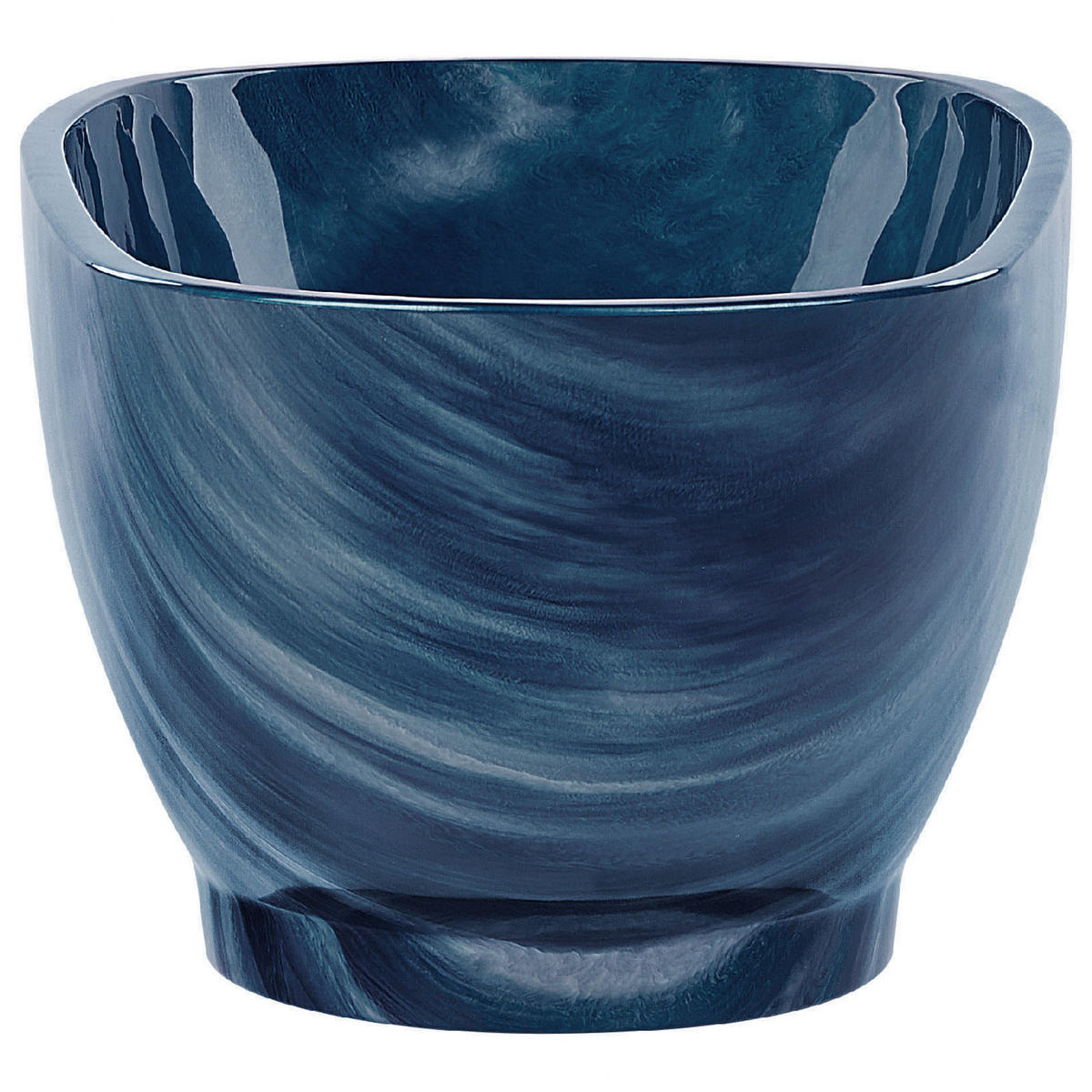 BADEWANNE FREISTEHEND 80x170x58 cm blau Rioja - Blau, Kunststoff (80/58/170cm) - Beliani