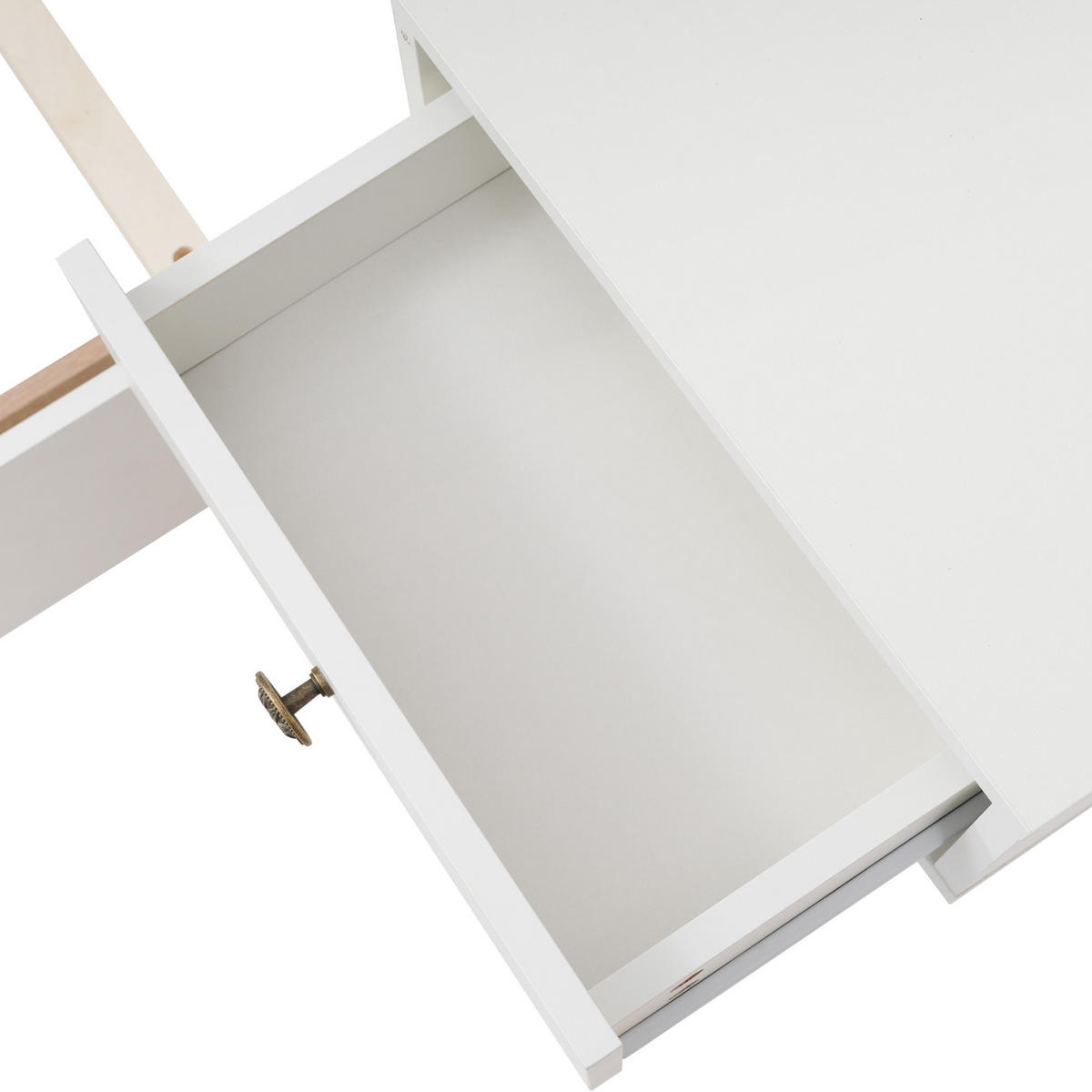 ČALÚNENÁ posteľ 180/200 cm z dreveného dekoru dub sonoma/biela s LED nočnými stolíkmi a USB-C - biela, kompozitné drevo (180/200cm) - BEAOK