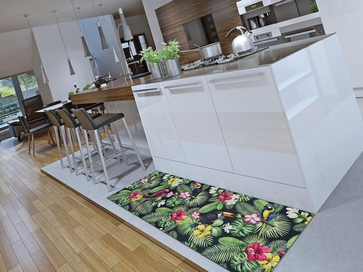 KÜCHENLÄUFER waschbar Mehrfarbig Sprinty 52/200 cm - Multicolor, Textil (52/200cm) - Atticgo