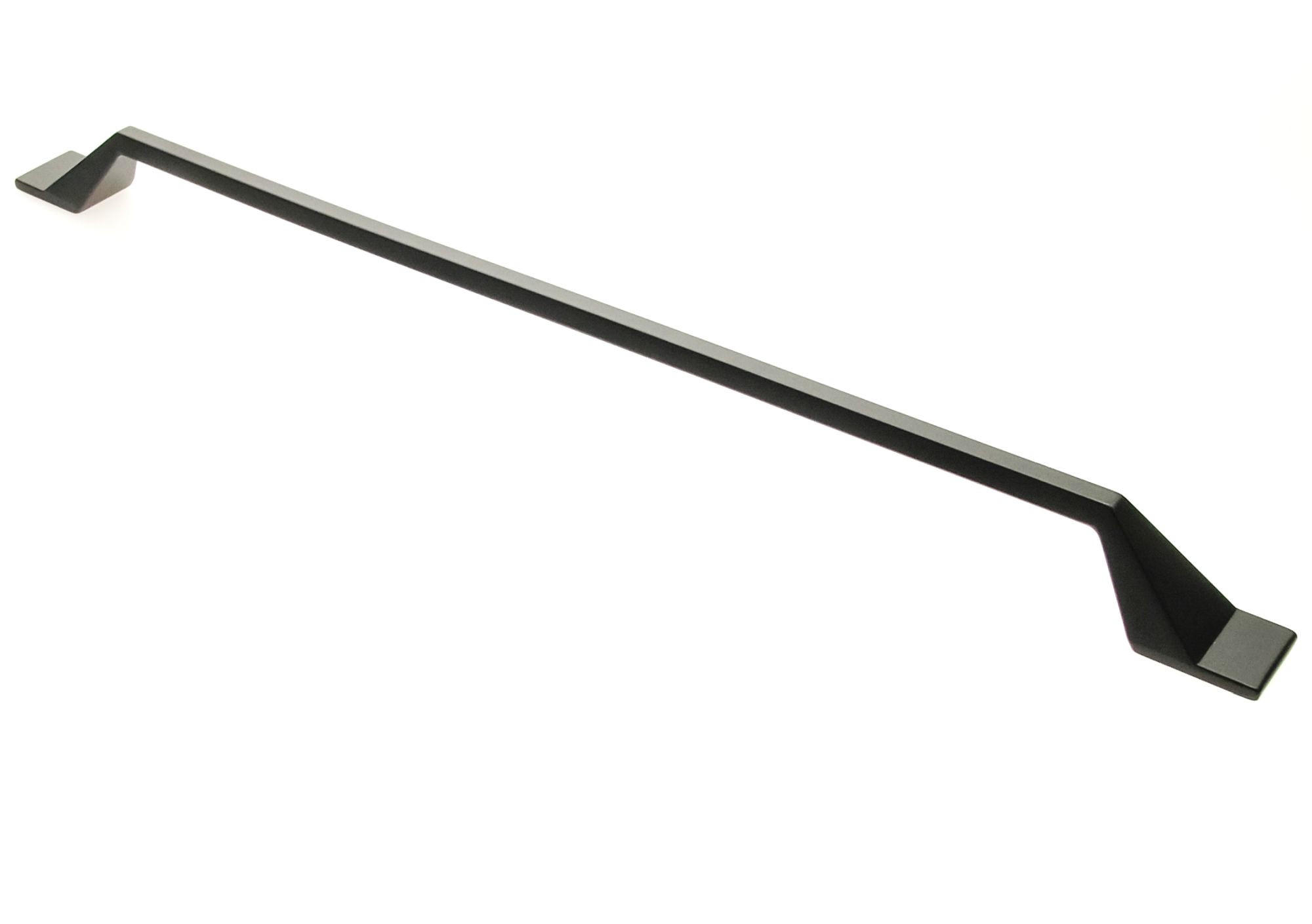 NÁBYTKOVÁ úchytka BA 320mm, kuchyňská úchytka matná černá, moderní úchytka do skříně - Schwarz, Metall (0.8/2.6/36.5cm)