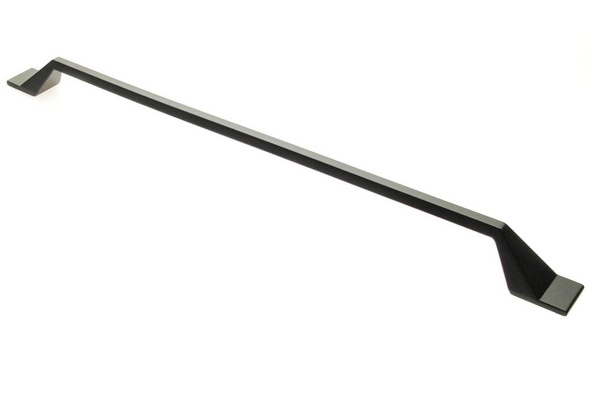 NÁBYTKOVÁ úchytka BA 320mm, kuchyňská úchytka matná černá, moderní úchytka do skříně - Schwarz, Metall (0.8/2.6/36.5cm)