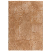 TEPPICH modern Wohn-/Schlafzimmer BONA Braun 120 x 170 cm - Braun, Textil (120/170cm) - Novatrend