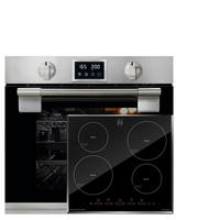 EINBAU-BACKOFEN 60 cm EH 6337+KCT 6105 FI Induktionskochfeld 60 cm - Silberfarben, Metall (59.4/59.4/55.6cm) - Kaiser Küchengeräte