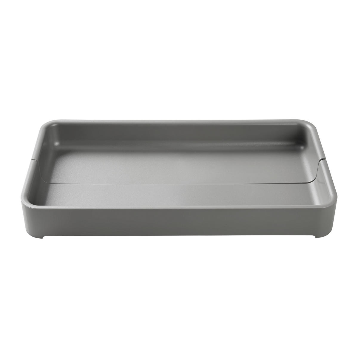 BESTECKEINSATZ Lis Grau - Grau, Kunststoff (19.1/4.8/38.1cm) - Mömax