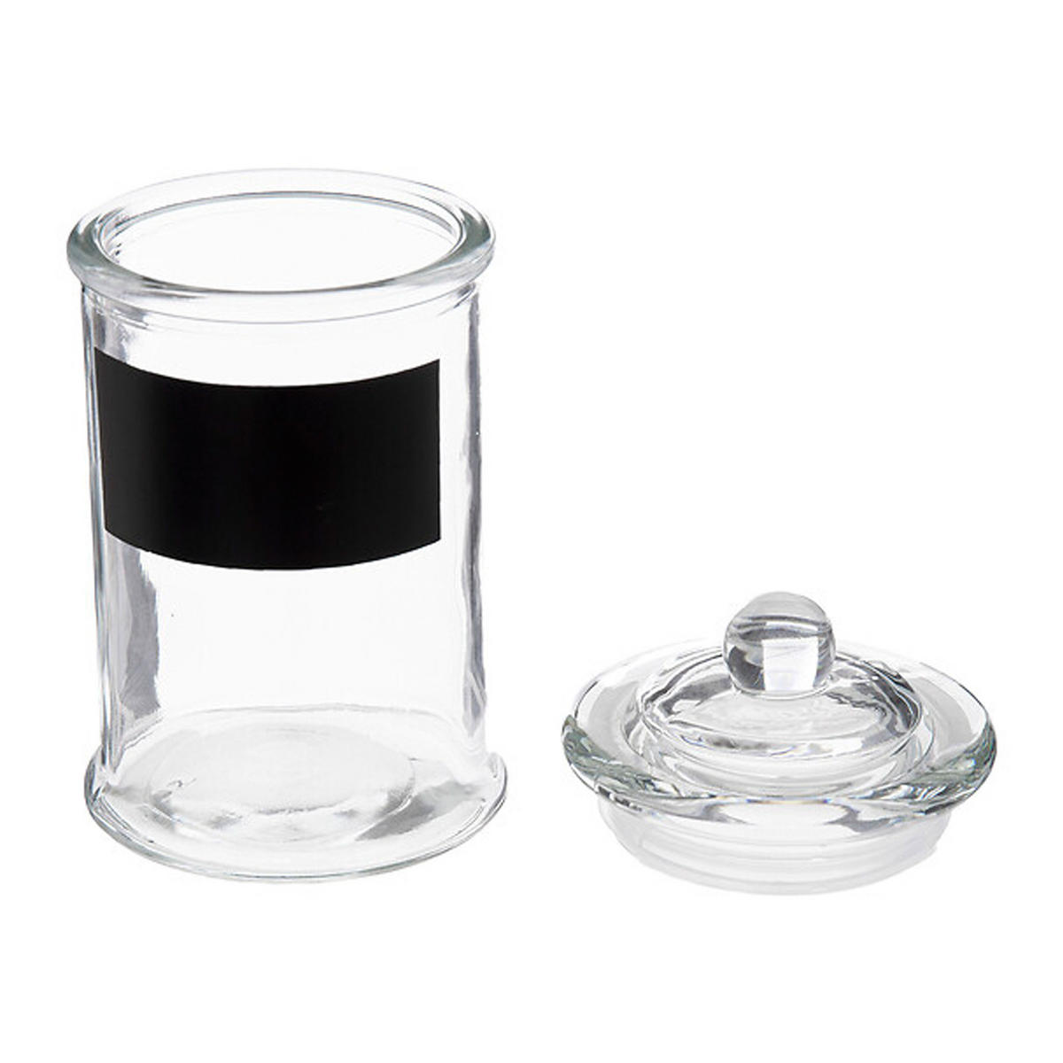 VORRATSGLAS Bocal, Glas, Transparent, 120 ml, 125256 - Transparent, Glas (6/11.5/6cm) - 5five Simply Smart