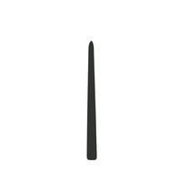 SPITZKERZEN Schwarz 300 x Ø 25 mm, 12 Stück - Schwarz, Paraffin (2.5/30/30cm) - Wiedemann Kerzen